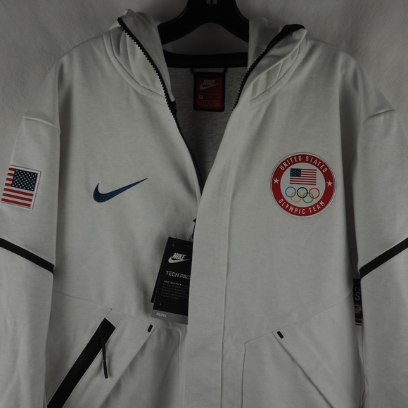 Nike Men's Tech Pack Wind Fleece Olympic Jacket L - Picture 6 of 8